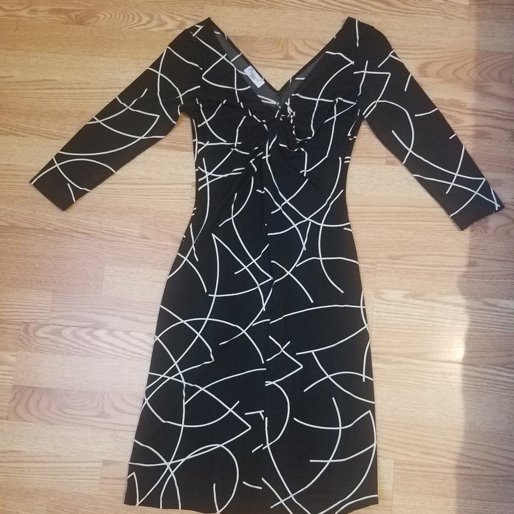 Black & white dress